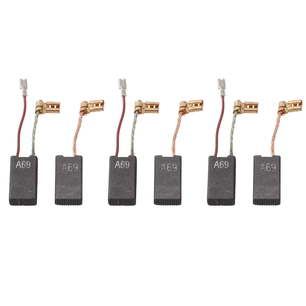 6 шт., карбоновые щетки 1617014135 для телефона, GSH 5-CE, GSH 5 E, Φ GBH7-45D, запасные аксессуары для электроинструментов x 25
6 шт., карбоновые щетки 1617014135 для телефона, GSH 5-CE, GSH 5 E, Φ GBH7-45D, запасные аксессуары для электроинструментов x 25