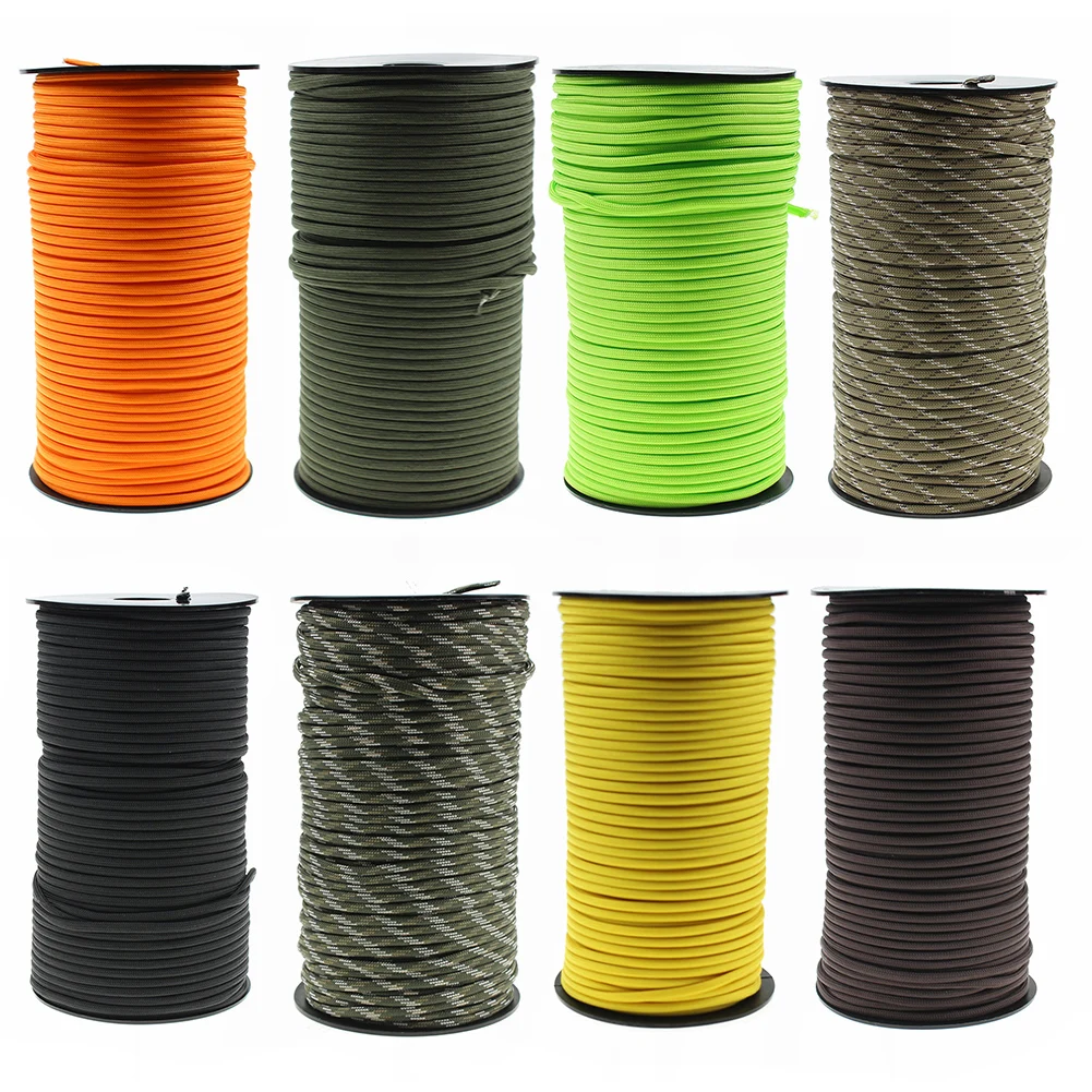 100M 9core Tent Windproof Rope Canopy Fixed Rope Camping Binding Rope Hiking Polyester Outdoor Camping Accessories Practical
100M 9core Tent Windproof Rope Canopy Fixed Rope Camping Binding Rope Hiking Polyester Outdoor Camping Accessories Practical