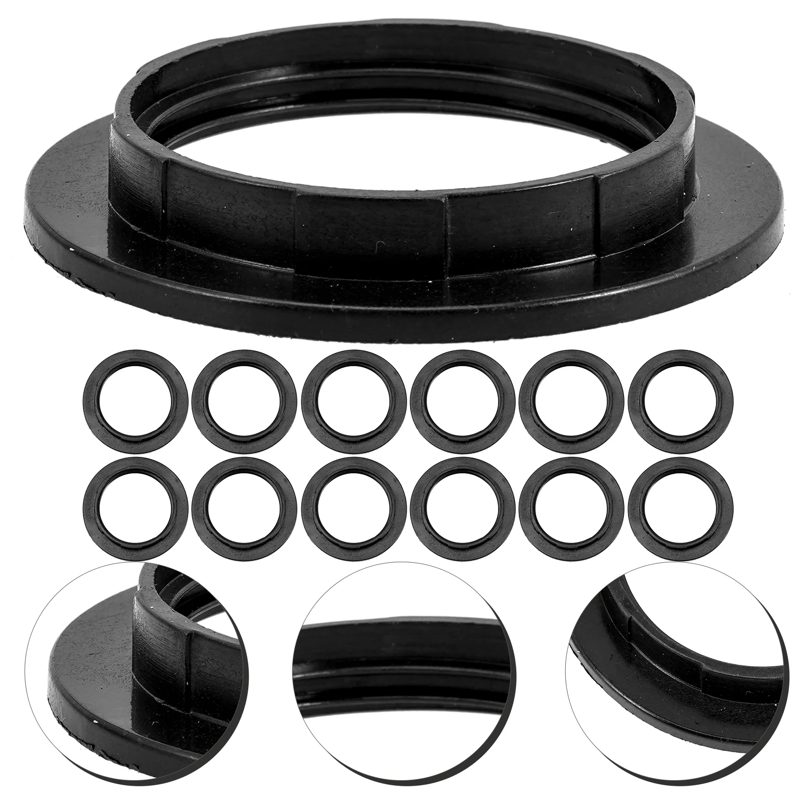 20 Pcs Lamp Shade Ring Collar Replacement Lampshade Parts for Table Repair Plastic Light Fixture Floor Adapter
20 Pcs Lamp Shade Ring Collar Replacement Lampshade Parts for Table Repair Plastic Light Fixture Floor Adapter