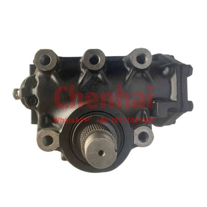 

Hydraulic Machine Power Steering Gear Assembly Assy AZ9719470228 China Recirculating Ball Truck Steering Gear Apply To Howo