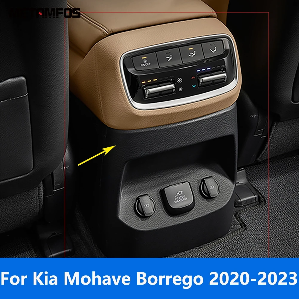 For Kia Mohave Borrego 2020 2021 2022 2023 Carbon Fiber Armrest Box Rear Seat Air Vent Outlet Cover Trim Accessories Car Styling
For Kia Mohave Borrego 2020 2021 2022 2023 Carbon Fiber Armrest Box Rear Seat Air Vent Outlet Cover Trim Accessories Car Styling
