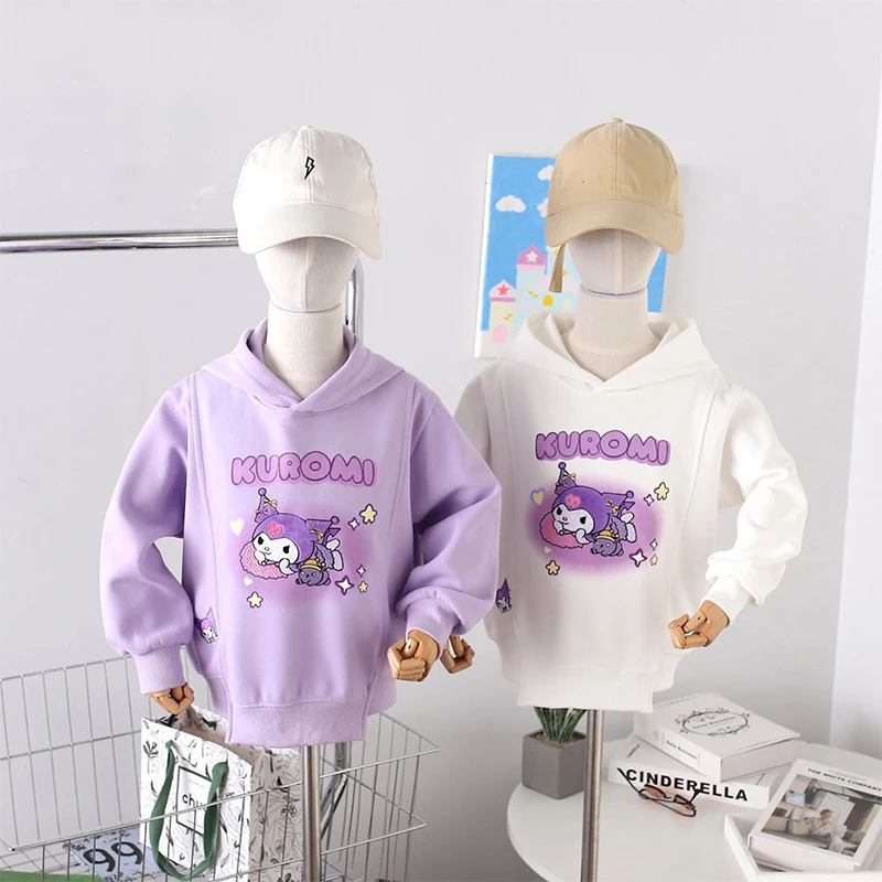 Y2K Kawaii Kuromi Children Sweatshirts Sanrio Casual Clothes Fashion Anime Cartoon Pullover Girl Boy Fashion Kid Sportswear Top
Y2K Kawaii Kuromi Children Sweatshirts Sanrio Casual Clothes Fashion Anime Cartoon Pullover Girl Boy Fashion Kid Sportswear Top