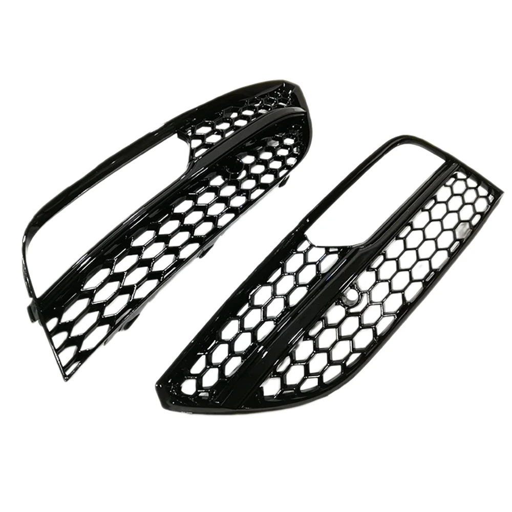 Black Set L+R Front Bumper Fog Lamp Grill Grille Insert Face Cover Grills for-Audi A3 Hatchback 2013-2016
Black Set L+R Front Bumper Fog Lamp Grill Grille Insert Face Cover Grills for-Audi A3 Hatchback 2013-2016