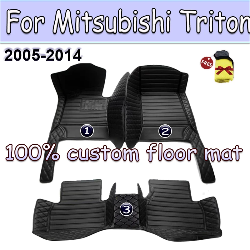 Автомобильные коврики для Mitsubishi Triton L200 Sportero Hunter strрак KA 2005 ~ 2014, водонепроницаемый напольный коврик, аксессуары для интерьера автомобиля
Автомобильные коврики для Mitsubishi Triton L200 Sportero Hunter strрак KA 2005 ~ 2014, водонепроницаемый напольный коврик, аксессуары для интерьера автомобиля