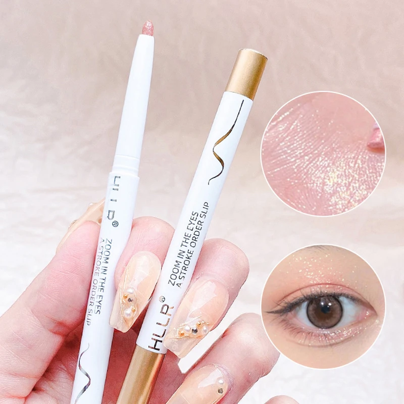 

2 In1 Matte Highlighter Lying Silkworm Pen Recommended Shadow Double Head High Gloss Eyeliner Glue Outline Natural Eye Makeup