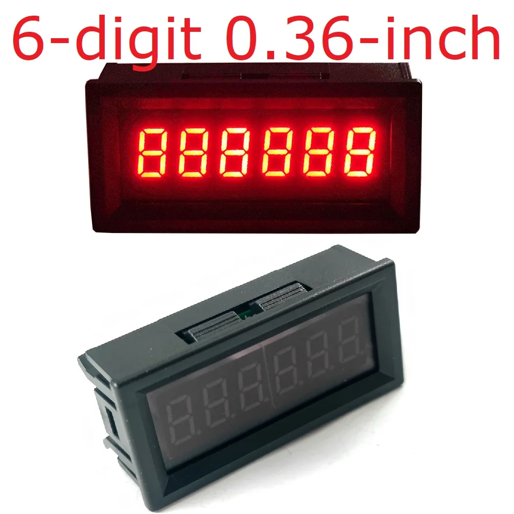 DC 5-28V RS485 Modbus RTU 0.36 0.56 inch 4-6 Bit Arabic Numerals English Characters Display Module Digital Tube LED Board
DC 5-28V RS485 Modbus RTU 0.36 0.56 inch 4-6 Bit Arabic Numerals English Characters Display Module Digital Tube LED Board