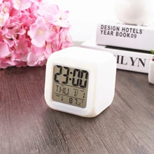Digital Colorful Alarm Clock Desktop call Bell Mini Small Clock Led Mute Luminous Table Electronic Clock
Digital Colorful Alarm Clock Desktop call Bell Mini Small Clock Led Mute Luminous Table Electronic Clock