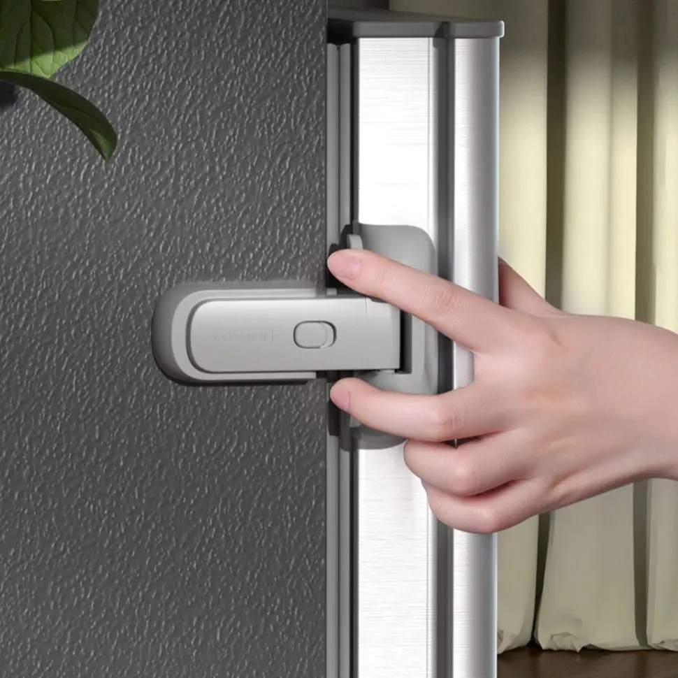 Updated French Fridge Lock French Door Refrigerator/Freezer Lock Door Gap Distance Cabinet Door Lock Protect Baby Child Lock
Updated French Fridge Lock French Door Refrigerator/Freezer Lock Door Gap Distance Cabinet Door Lock Protect Baby Child Lock