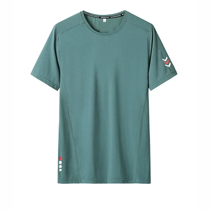 Summer T-shirt for Men Plus Size 1XL-7XL Sport Quick Drying Fitness Running Tees Round Neck Short Sleeve Tops 110-175kg Summer T-shirt for Men Plus Size 1XL-7XL Sport Quick Drying Fitness Running Tees Round Neck Short Sleeve Tops 110-175kg