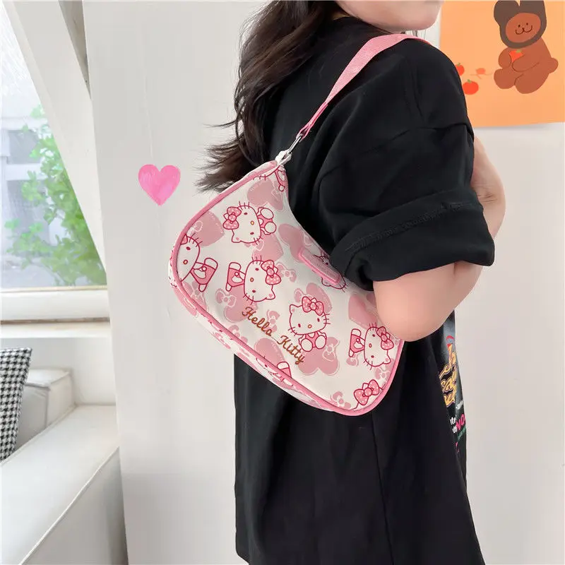 Hello Kitty Y2K Sanrio Anime Kuromi Cartoon Tote One Shoulder Portable Sweet Tote High Capacity Halloween Birthday Gift 2024
Hello Kitty Y2K Sanrio Anime Kuromi Cartoon Tote One Shoulder Portable Sweet Tote High Capacity Halloween Birthday Gift 2024