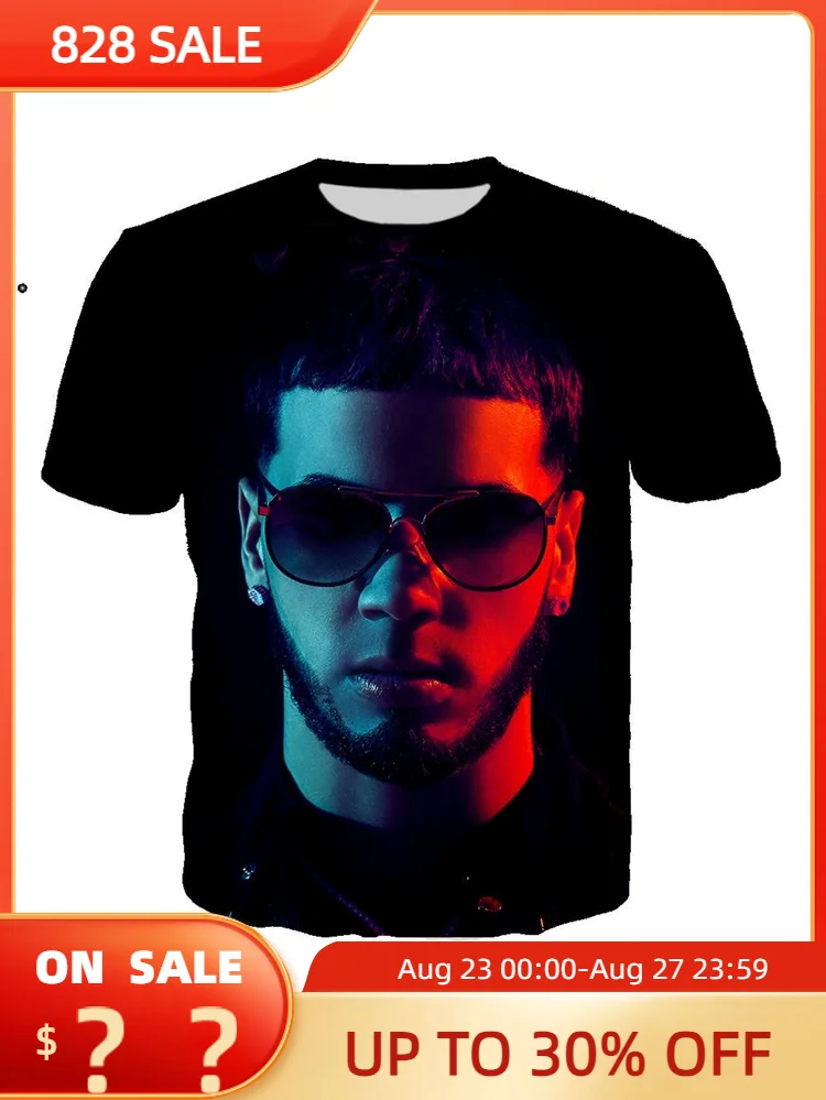 Popular Singer Anuel Aa 3D Printed T Shirts Unisex Casual Hard Rock Streetwear T-shirt Man Women Cool Hip Hop New Tops Clothing
Popular Singer Anuel Aa 3D Printed T Shirts Unisex Casual Hard Rock Streetwear T-shirt Man Women Cool Hip Hop New Tops Clothing