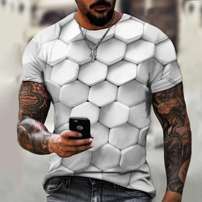 

Men's Science and Technology Elements Top Summer New Men's Fashion Trend Fitness Quick-Drying Top Men's Comfortable Casual Top