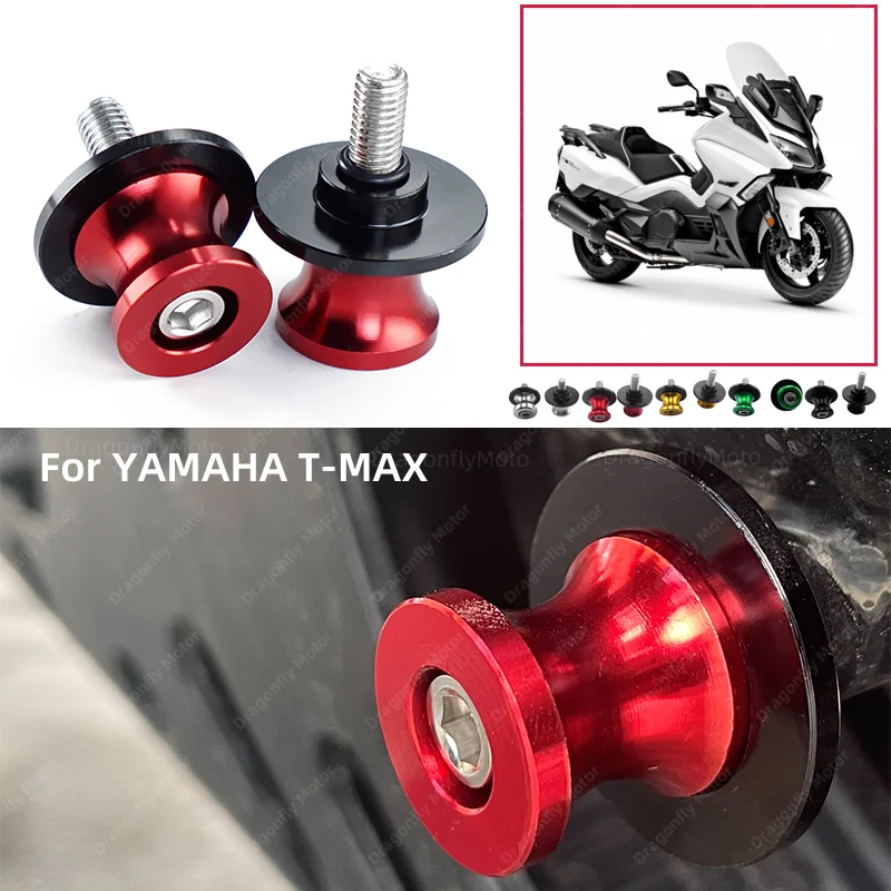 

New Motorcycle Accessories 10MM CNC Swingarm Spools Stand Screws Slider For YAMAHA TMAX530 TMAX560 TECH T-MAX TMAX 560 530 TECH
