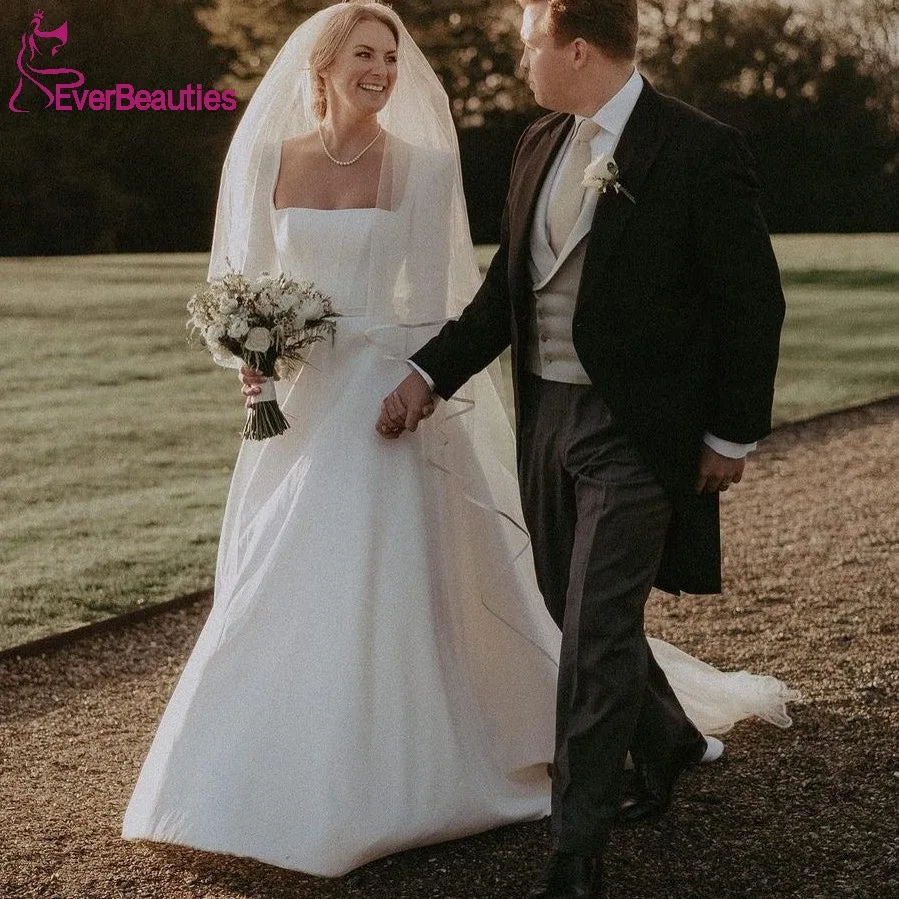 свадебное платье Country Wedding Dresses for Bride 2024 Satin Long Sleeves Bridal Wedding Gowns Robe De Mariage
свадебное платье Country Wedding Dresses for Bride 2024 Satin Long Sleeves Bridal Wedding Gowns Robe De Mariage