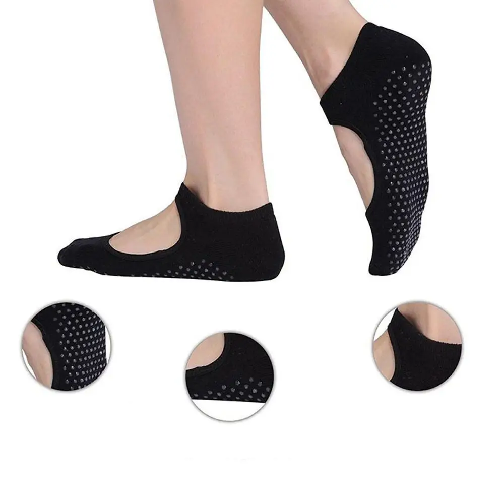 Backless Ankle Ladies Dacing Sock Pilates Women Anti-slip Ballet Barre Yoga Socks Cotton
Backless Ankle Ladies Dacing Sock Pilates Women Anti-slip Ballet Barre Yoga Socks Cotton