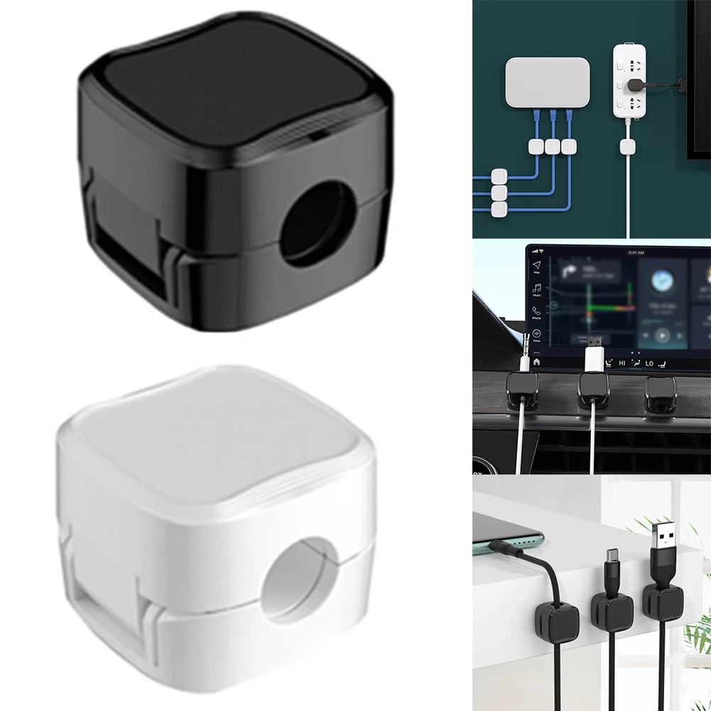 6PCS Magnetic Cable Clip Cord Holder Adjustable Cord Holder Under Desk Cable Management Wire Keeper Cable Organizer Holder
6PCS Magnetic Cable Clip Cord Holder Adjustable Cord Holder Under Desk Cable Management Wire Keeper Cable Organizer Holder