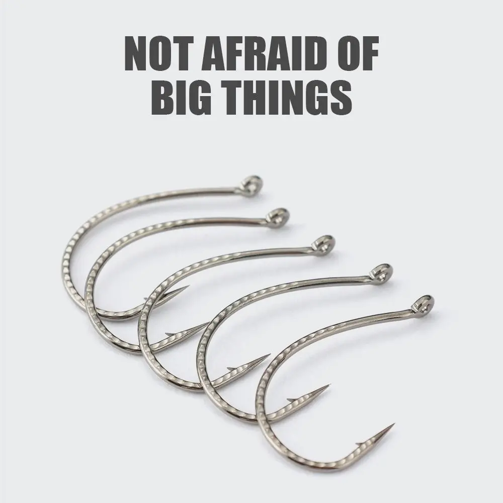 20pcs/set Sharp Long Shank Barbed Fishing Hook Sea Worm Carp Single Circle Hook Set Fishing Accessories Anti-rust Fishhooks
20pcs/set Sharp Long Shank Barbed Fishing Hook Sea Worm Carp Single Circle Hook Set Fishing Accessories Anti-rust Fishhooks