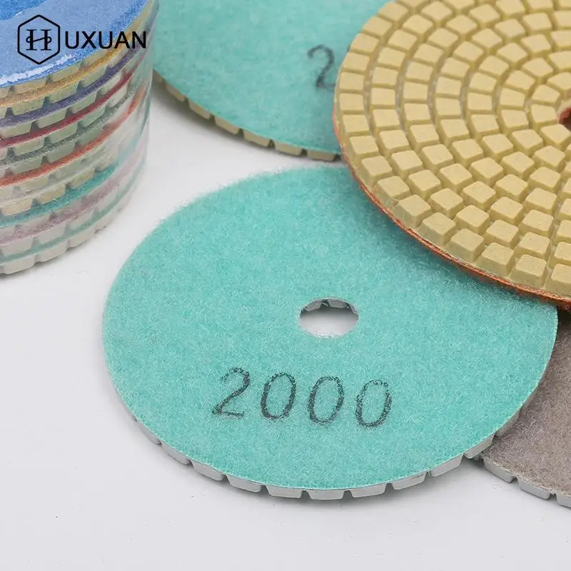 80mm 100mm Diamond Polishing Pad 3" 4" Wet Buff Disc Abrasive For Sanding Marble Granite Concrete Grinding Countertop Stone
80mm 100mm Diamond Polishing Pad 3" 4" Wet Buff Disc Abrasive For Sanding Marble Granite Concrete Grinding Countertop Stone