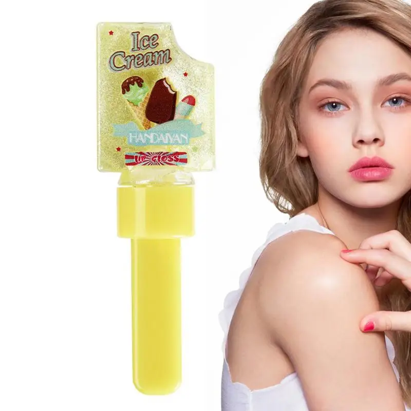

Lip Gloss Moisturizing MIrror Watery Jelly Lasting Liquid Lipstick Cosmetics Beauty Makeup Charming Nude Color