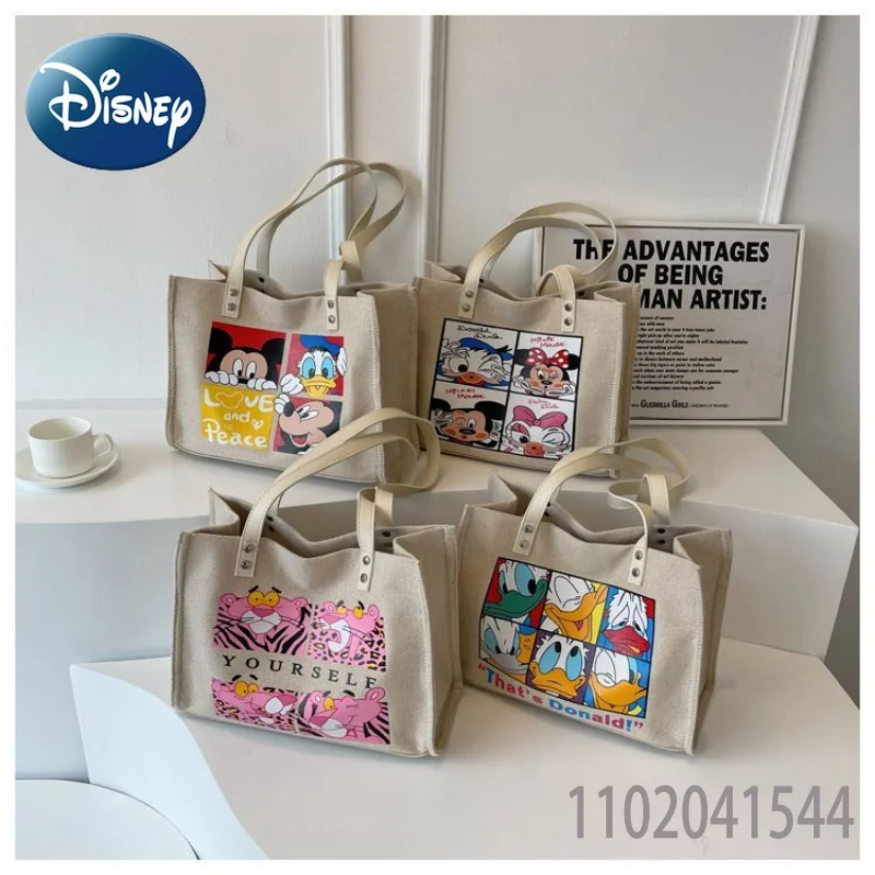 Disney Minnie Shoulder Bag for Women Girls Tigger Donald Duck Cute Tote Large Capacity Casual Durable Shopping Bag Free Shipping
Disney Minnie Shoulder Bag for Women Girls Tigger Donald Duck Cute Tote Large Capacity Casual Durable Shopping Bag Free Shipping