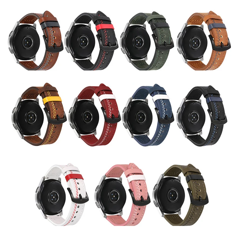 20mm 22mm Genuine Leather Strap for Samsung Galaxy Watch 46mm 42m Watch3 41mm 45mm Band Active 2 Gear S2 S3 Classic Bracelet
20mm 22mm Genuine Leather Strap for Samsung Galaxy Watch 46mm 42m Watch3 41mm 45mm Band Active 2 Gear S2 S3 Classic Bracelet