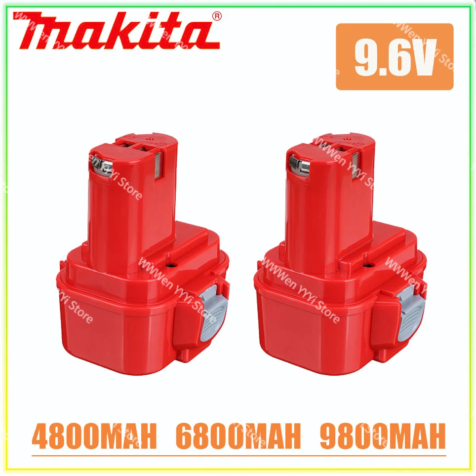 Makita 6800MAH 9.6V 4.8Ah 9.8MAH NI-MH Power Tools Battery MAKITA 9120 9122 9133 9134 9135 9135A 6222D 6260D PA09 L70
Makita 6800MAH 9.6V 4.8Ah 9.8MAH NI-MH Power Tools Battery MAKITA 9120 9122 9133 9134 9135 9135A 6222D 6260D PA09 L70