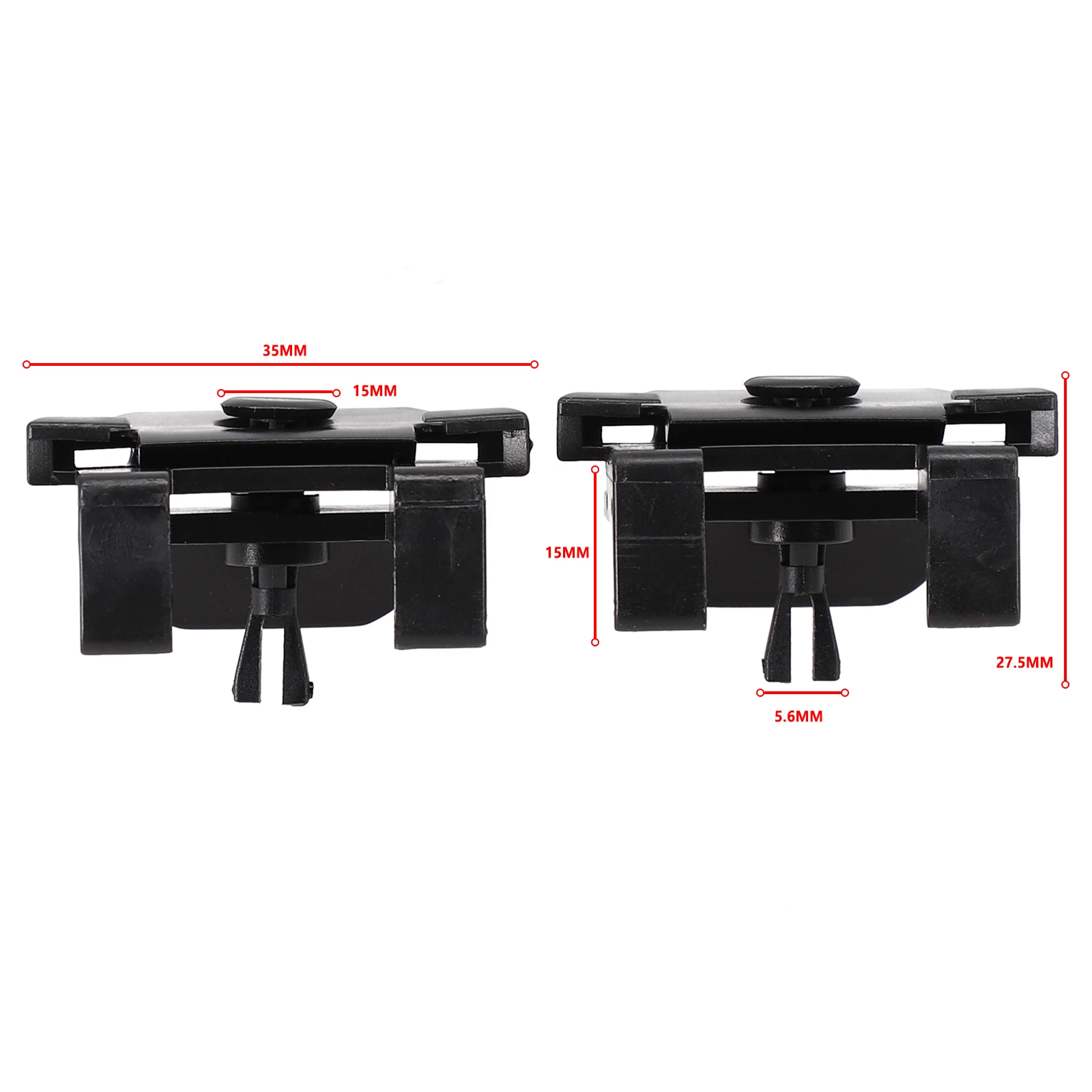 Car Accessories Bumper Clips Black Bumper Cover Car Front For Toyota Plastic Rivet Fastener Clip Car 2/4/10Pcs
Car Accessories Bumper Clips Black Bumper Cover Car Front For Toyota Plastic Rivet Fastener Clip Car 2/4/10Pcs