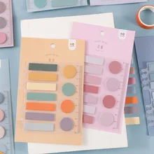 110 Sheets Morandi Color Sticky Notes Ruler Background Memo Pad Self Adhesive Bookmark Office School Supplies Stationery Sticker
110 Sheets Morandi Color Sticky Notes Ruler Background Memo Pad Self Adhesive Bookmark Office School Supplies Stationery Sticker