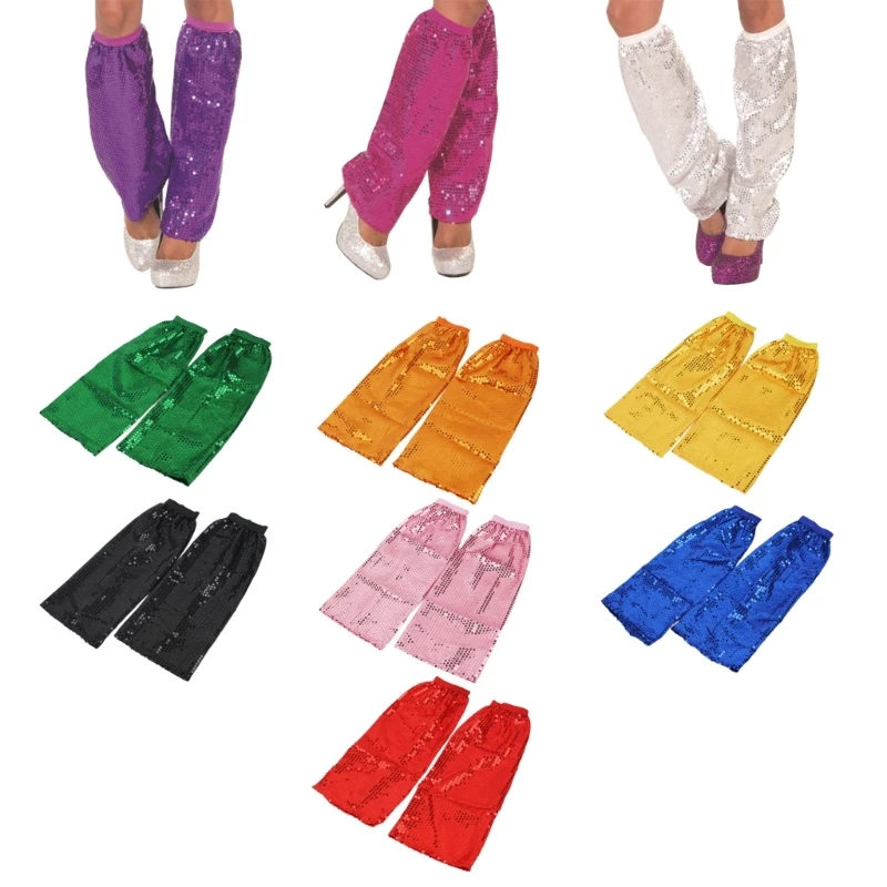 Women's Fahion Sequins Leg Warmers Bling Foot Cover Harajuku Punk Knee High Leg Socks Leg Sleeve Gaiters
Women's Fahion Sequins Leg Warmers Bling Foot Cover Harajuku Punk Knee High Leg Socks Leg Sleeve Gaiters