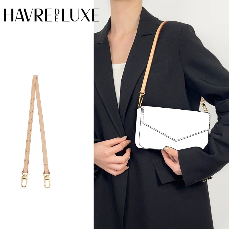 Vegetable Tanned Leather Shoulder Strap Presbyopia Three-in-one Chain Bag Transformation Armpit Strap Accessories Single
Vegetable Tanned Leather Shoulder Strap Presbyopia Three-in-one Chain Bag Transformation Armpit Strap Accessories Single