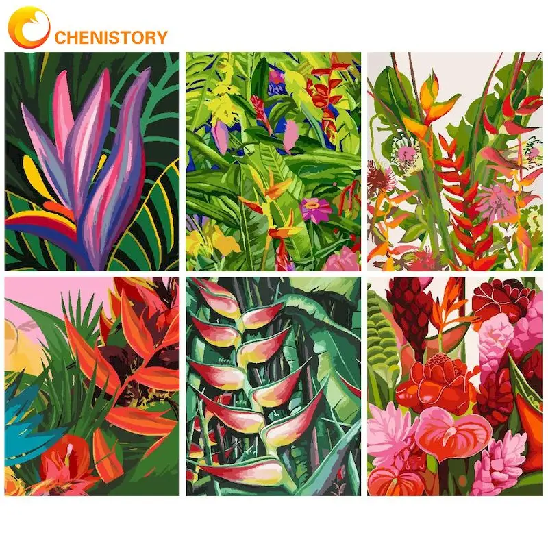 CHENISTORY Modern Painting By Numbers For Handiwork Paintings On Number Abstract Leaves Painting Numbers Wall Art DIY Gift
CHENISTORY Modern Painting By Numbers For Handiwork Paintings On Number Abstract Leaves Painting Numbers Wall Art DIY Gift