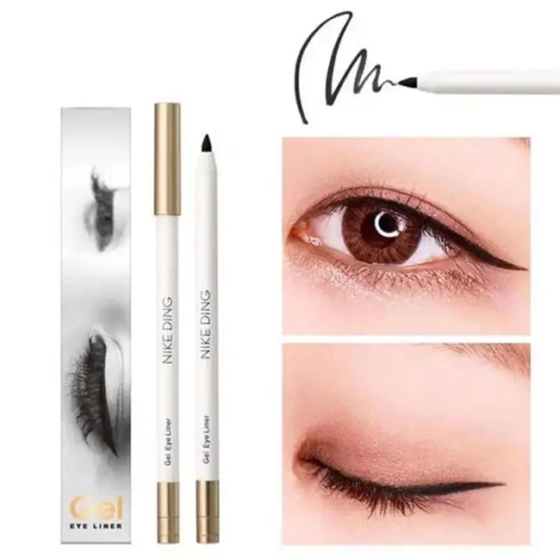 

Eyeliner Gel Pen Waterproof Eyeliner Gel Pencil Smudge-proof Eye Liners Soft Easy Wear High Pigment Matte Eyeliner Black Brown