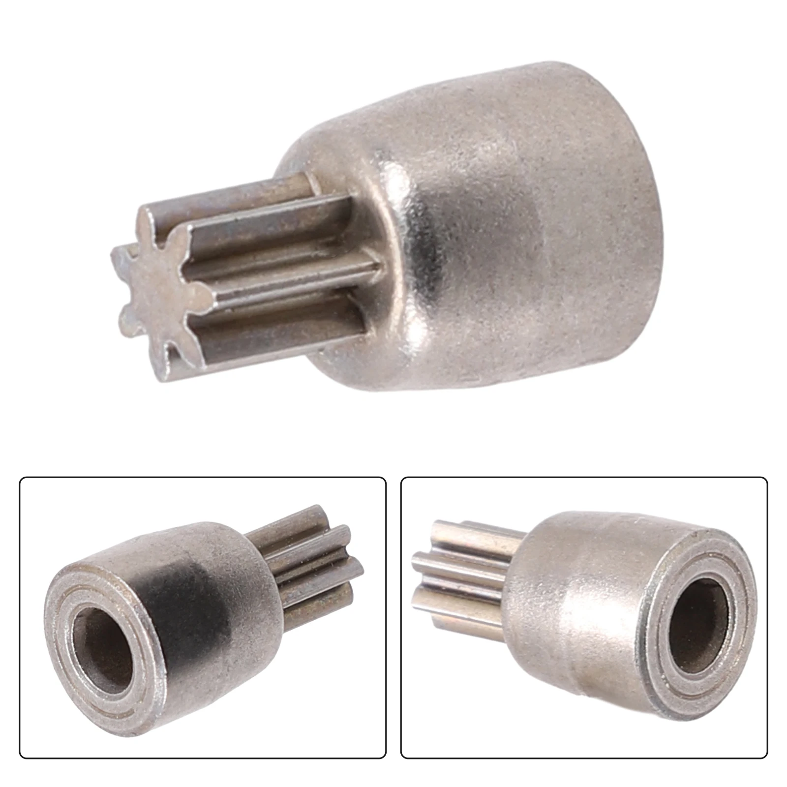 1pc 7 Tooth Gear 18.5x11x11mm Sleeve 4.98mm Shaft Diameter Metal For 2106 Brushless Electric Wrenches Motor Angle Grinder
1pc 7 Tooth Gear 18.5x11x11mm Sleeve 4.98mm Shaft Diameter Metal For 2106 Brushless Electric Wrenches Motor Angle Grinder