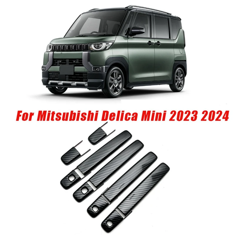 1Set 4 Door Handle Cover Trim For Mitsubishi Delica Mini 2023 2024 Outside Exterior Door Handle Protection Caps
1Set 4 Door Handle Cover Trim For Mitsubishi Delica Mini 2023 2024 Outside Exterior Door Handle Protection Caps