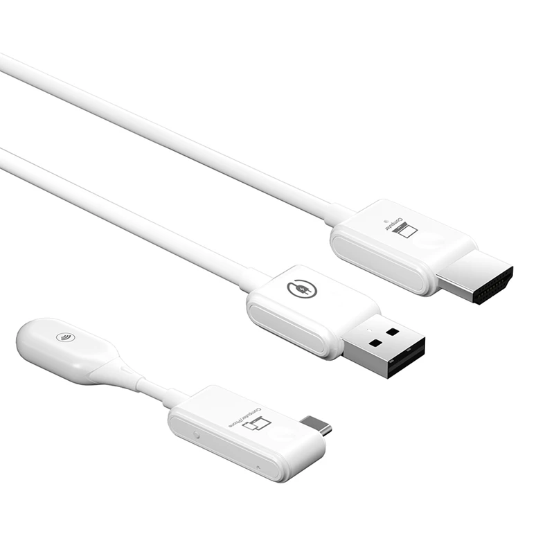 1Set CS7 Video Transmitter Receiver Dongle 1080P Wireless Type-C Extender Projection Cable
1Set CS7 Video Transmitter Receiver Dongle 1080P Wireless Type-C Extender Projection Cable