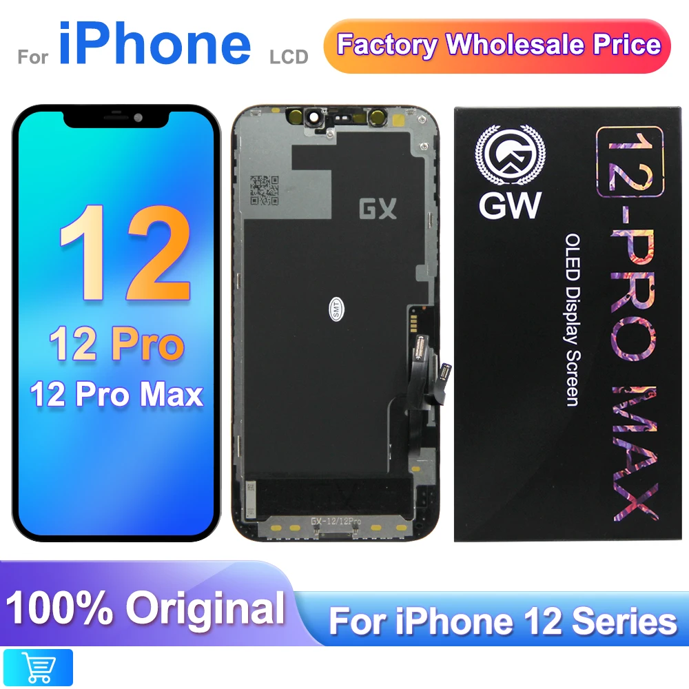 

AAA+++ Lcd Display For iPhone 11 11Pro Max OLED 12 12Pro Max Incell Touch Screen Replacement For iphone 12 Mini No Dead Pixel