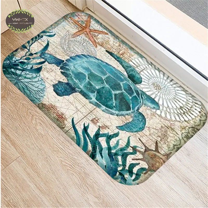 Ocean Animal Pattern Carpet Sea Turtle Octopus Decor Kitchen Mats Anti-Slip Indoor Floor Bathroom Entrance Door Hallway Rugs
Ocean Animal Pattern Carpet Sea Turtle Octopus Decor Kitchen Mats Anti-Slip Indoor Floor Bathroom Entrance Door Hallway Rugs