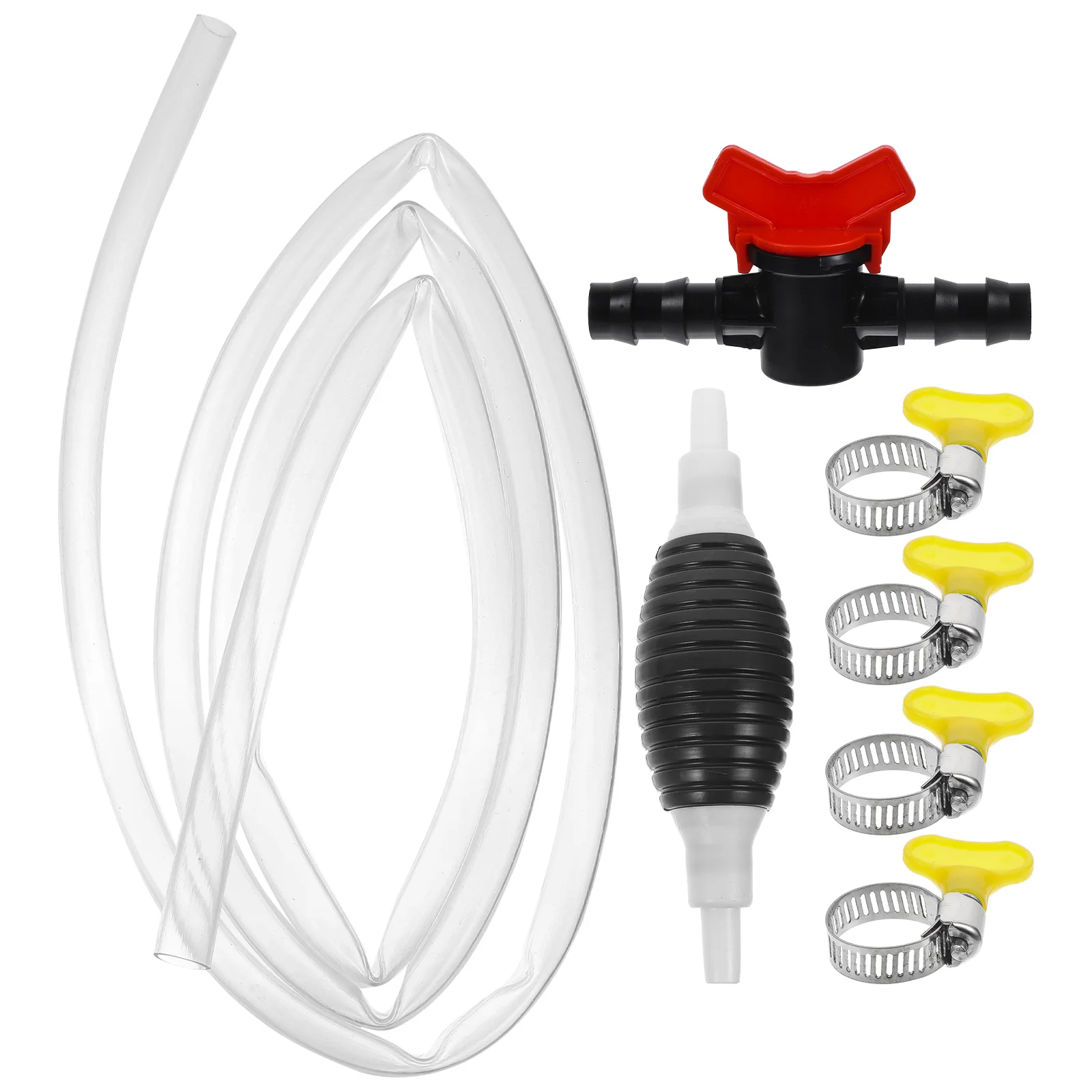 

1 Set Fuel Transfer Siphon Pump Fish Tank Manual Pump Gasoline Siphon Hose