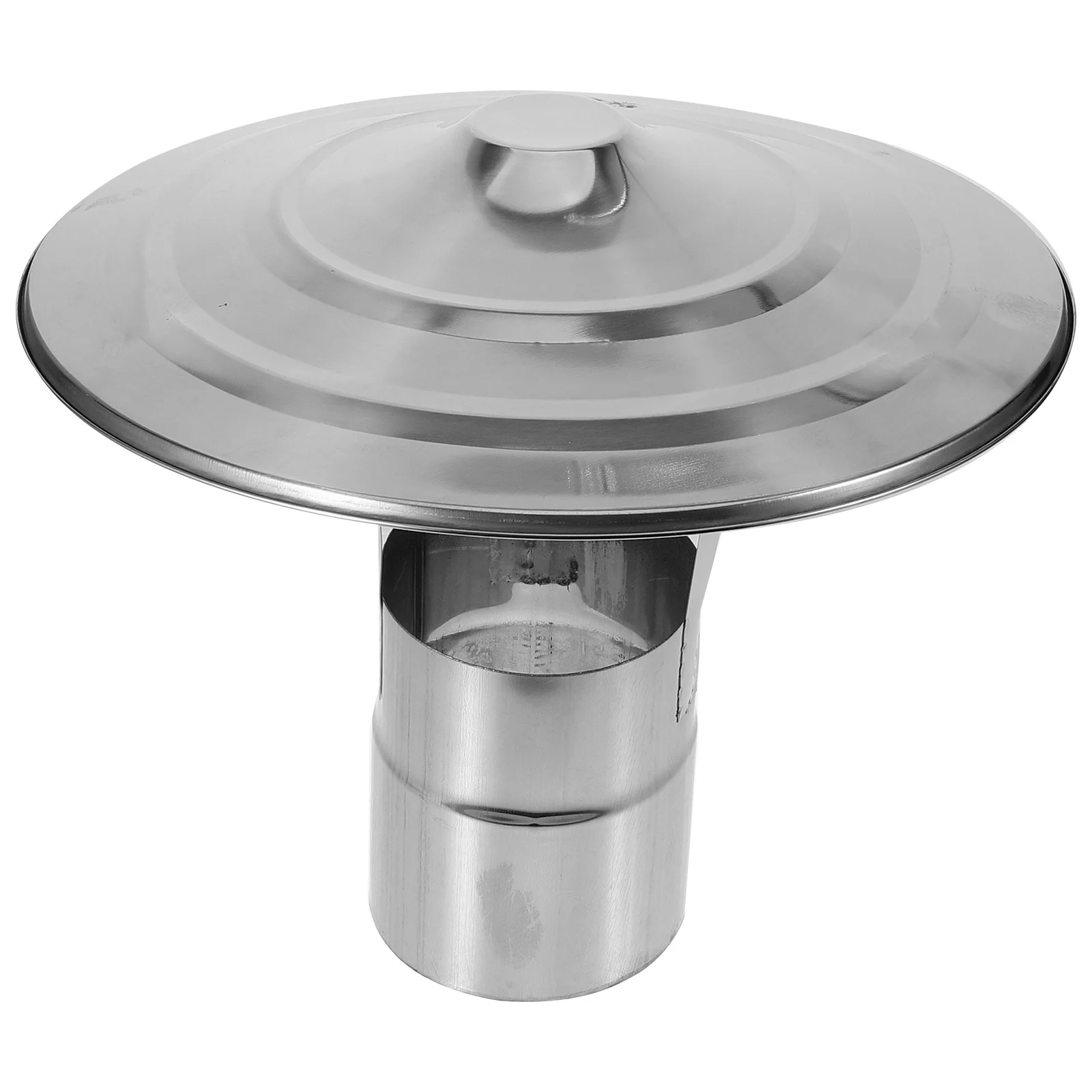 Chimney Vent Cap Cover for Roof Protector Smoke Tube Rainproof Stainless Steel Weatherproof Metal
Chimney Vent Cap Cover for Roof Protector Smoke Tube Rainproof Stainless Steel Weatherproof Metal
