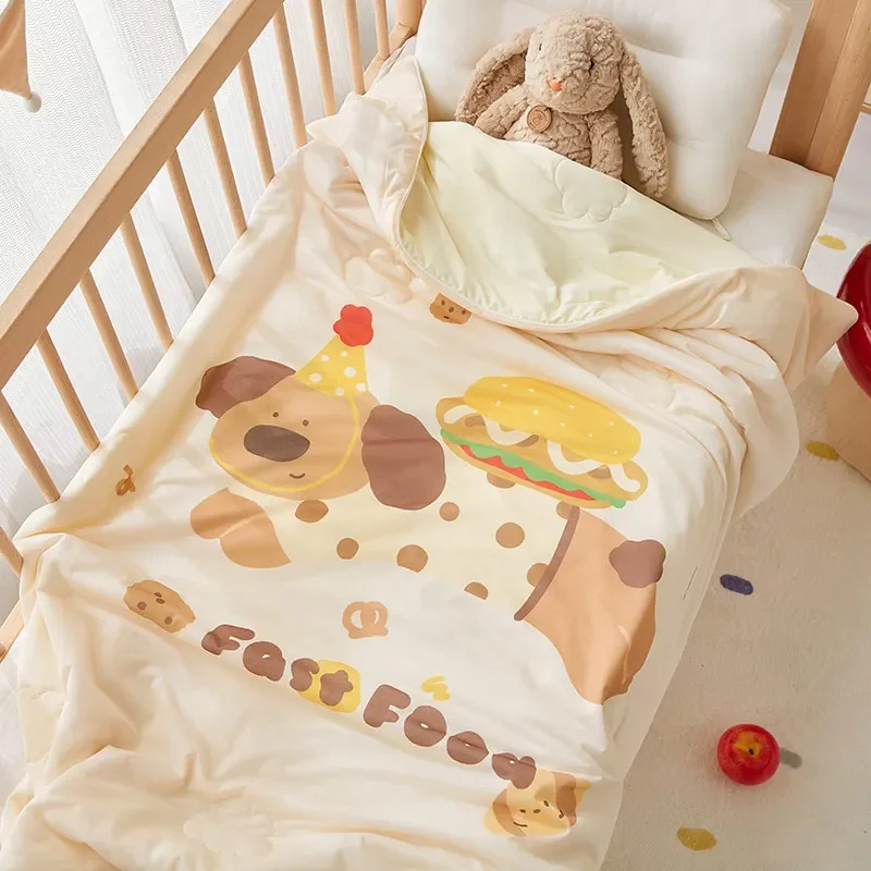 Children's Cool Summer Feeling Ice Silk Kindergarten Quilt Baby Air Conditioning Quilt Summer Thin Quilt
Children's Cool Summer Feeling Ice Silk Kindergarten Quilt Baby Air Conditioning Quilt Summer Thin Quilt
