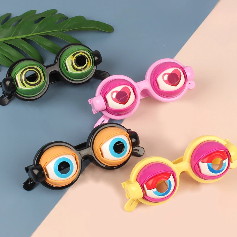 Funny Glasses Crazy Blink Party Eyewear Props for Adult Kids Big Frog Eye Plastic Toy Accessories for Christmas Halloween Gifts
Funny Glasses Crazy Blink Party Eyewear Props for Adult Kids Big Frog Eye Plastic Toy Accessories for Christmas Halloween Gifts