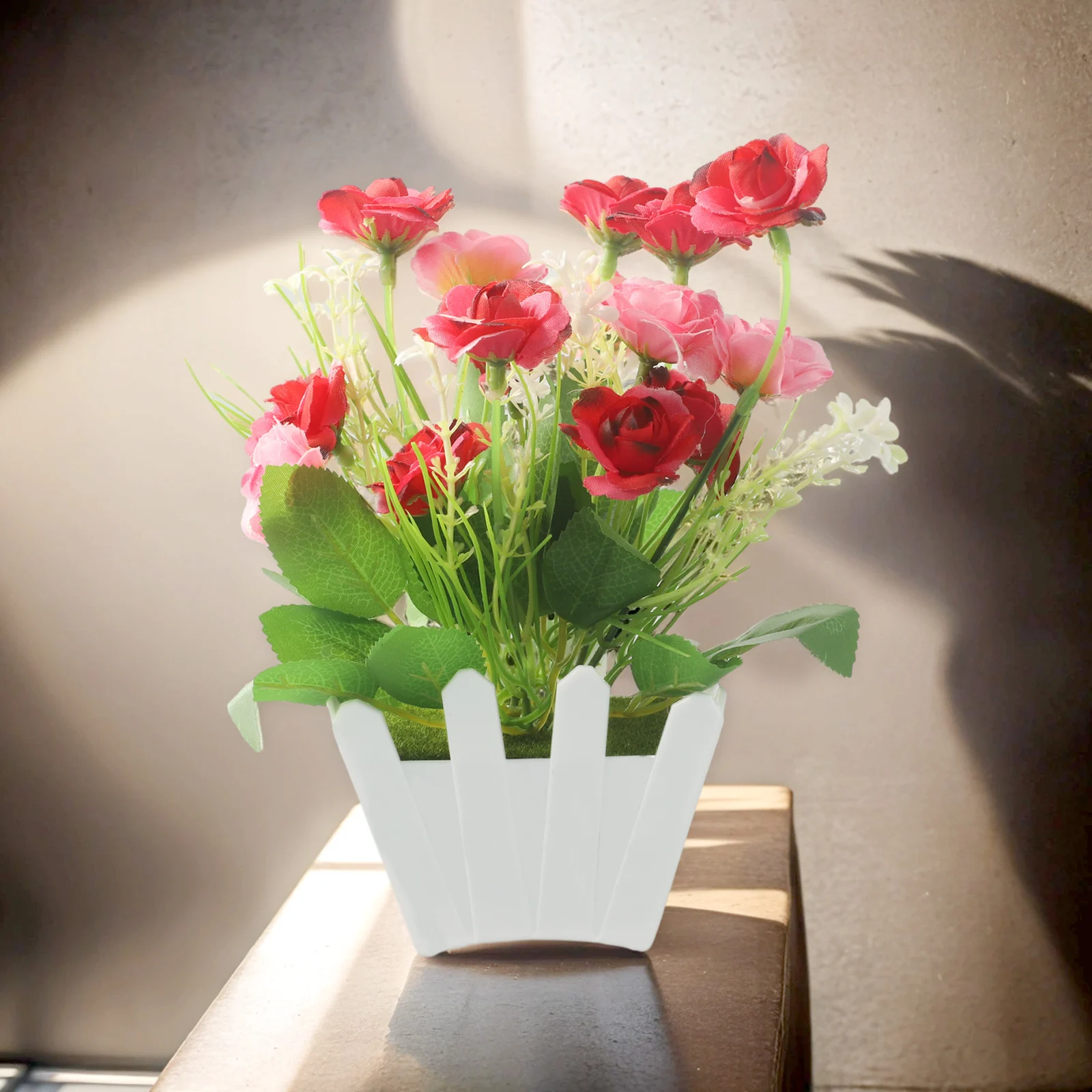 Plastic Artificial Pot Plant 6 Color Durable High Quality Material Indoor & Outdoor Long Using Time 100% Brand New
Plastic Artificial Pot Plant 6 Color Durable High Quality Material Indoor & Outdoor Long Using Time 100% Brand New