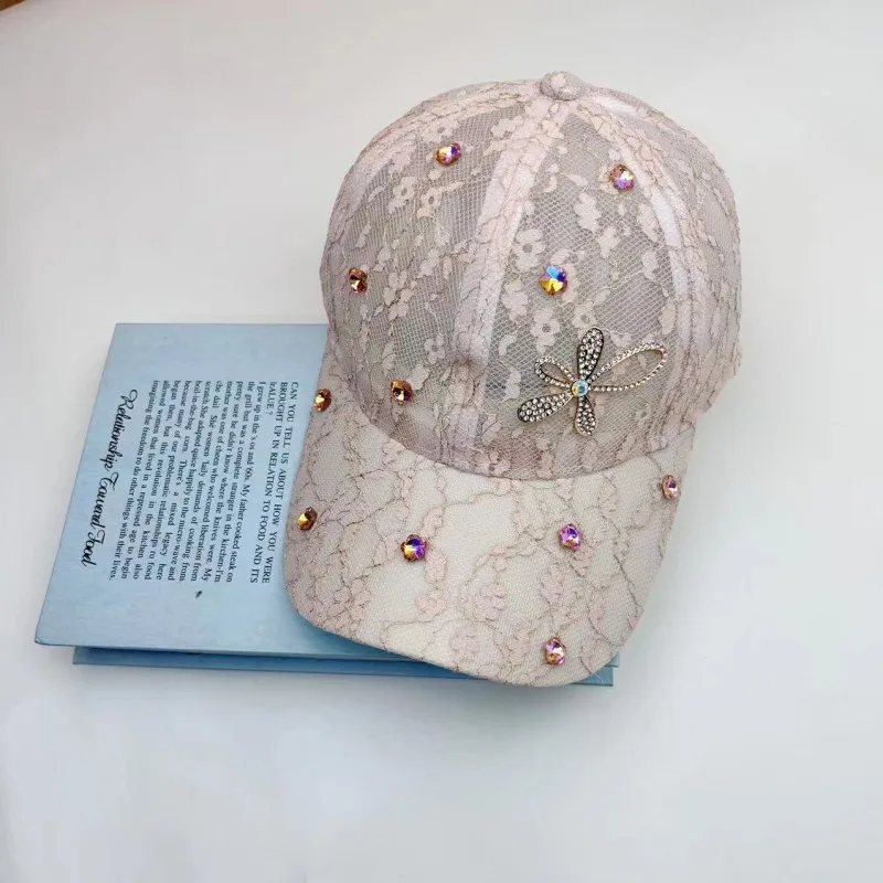Plum Blossom Rhinestone Studded Women Casquettes Summer Sun Protection Breathable Mesh Flower Baseball Cap Casual Gorras Hombre
Plum Blossom Rhinestone Studded Women Casquettes Summer Sun Protection Breathable Mesh Flower Baseball Cap Casual Gorras Hombre