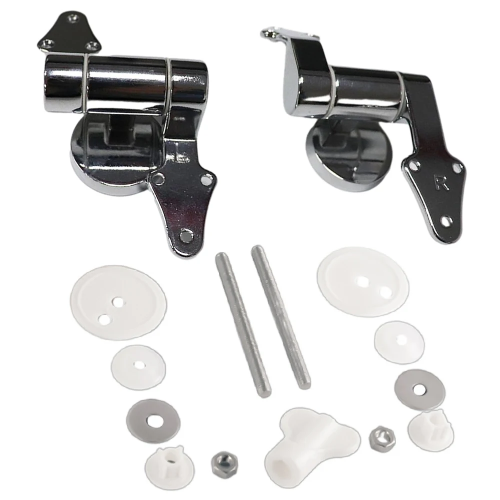 1set Slow-lowering Hinge Toilet Cover Accessories Toilet Seat Plum Blossom-shaped Zinc Alloy Hinge Replacement Tools
1set Slow-lowering Hinge Toilet Cover Accessories Toilet Seat Plum Blossom-shaped Zinc Alloy Hinge Replacement Tools