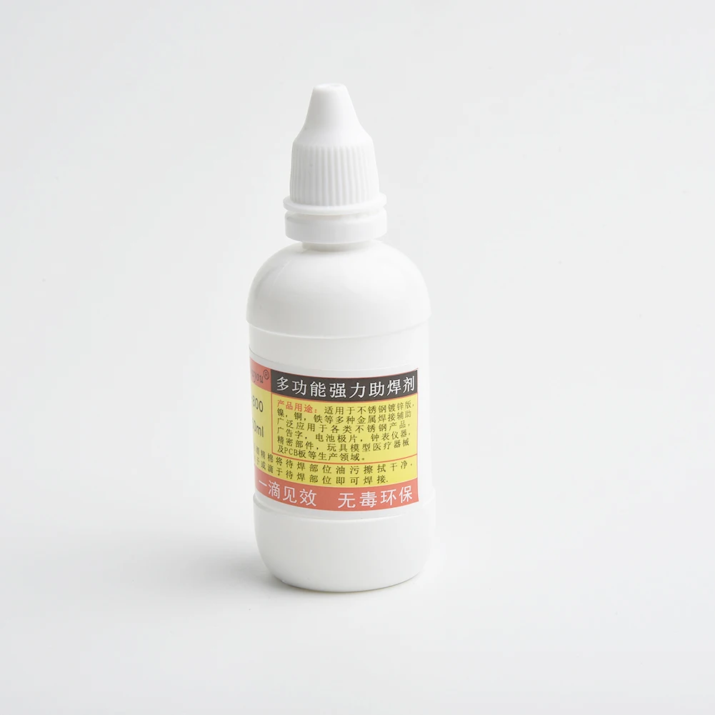 1pc 50ml Stainless Steel Flux Solder Paste HLY-800 Non-toxic Liquid Solder Tool Power Tools Welding Tools For Quick Welding
1pc 50ml Stainless Steel Flux Solder Paste HLY-800 Non-toxic Liquid Solder Tool Power Tools Welding Tools For Quick Welding