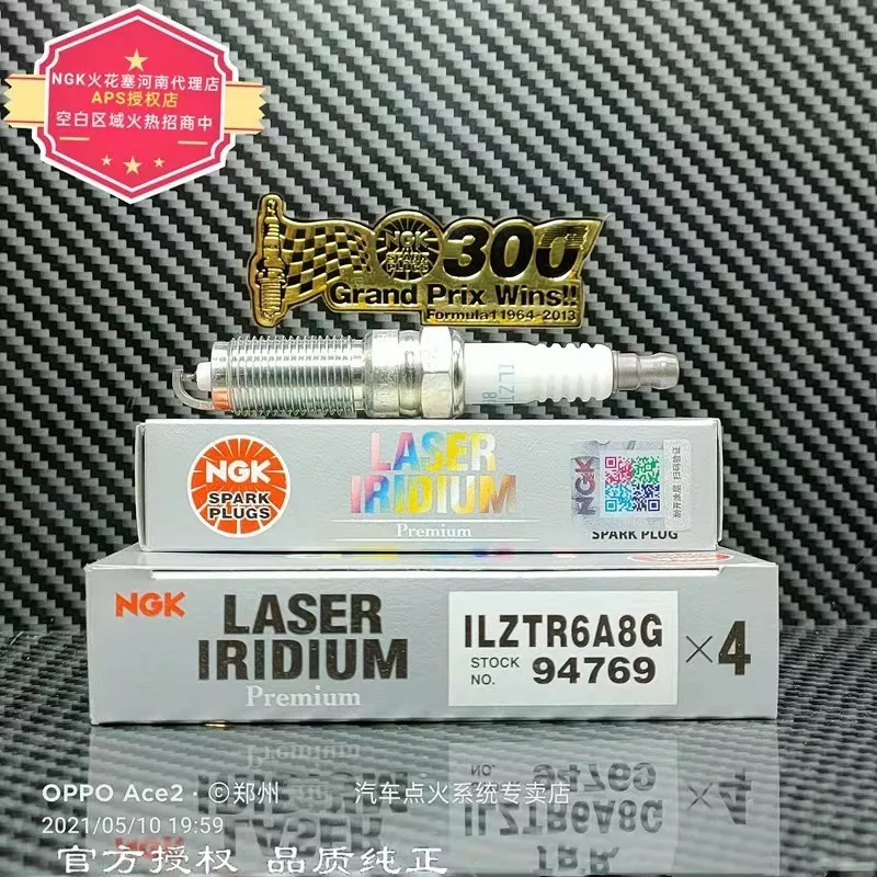 4Pcs 94769 ILZTR6A8G Original NGK Iridium Platinum Spark Plug For Ford Fiesta ST KUGA Volvo C30 S60 DRIVe 2011-2013 S80 V40 1.6T
4Pcs 94769 ILZTR6A8G Original NGK Iridium Platinum Spark Plug For Ford Fiesta ST KUGA Volvo C30 S60 DRIVe 2011-2013 S80 V40 1.6T