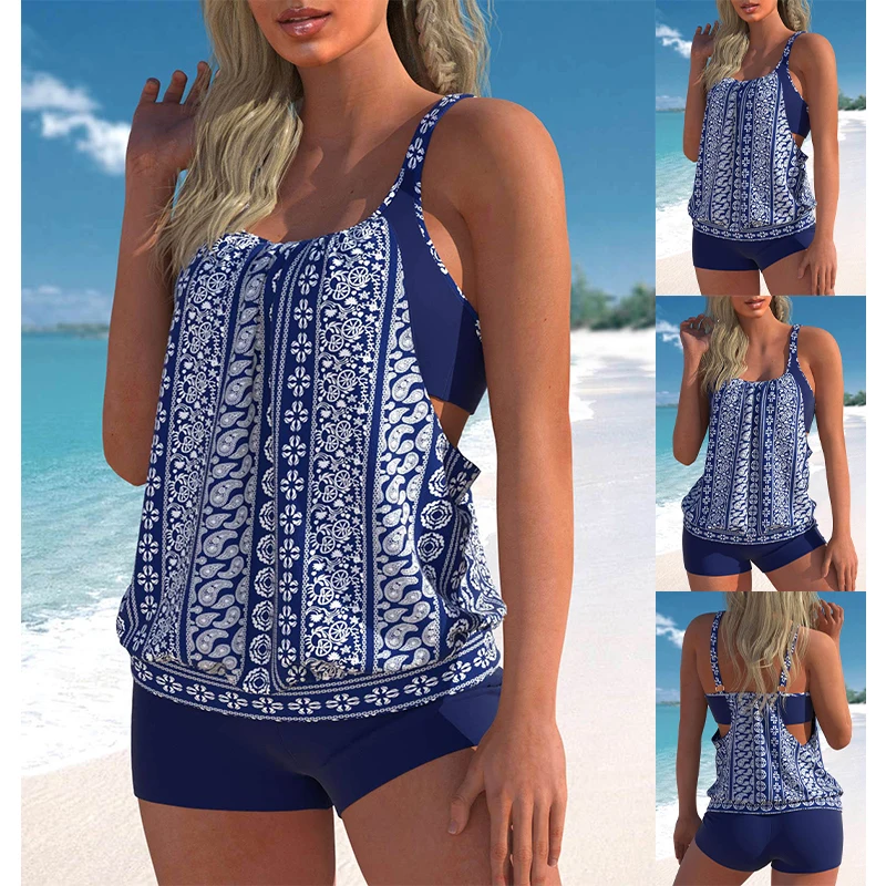 2023 New Beach Swimwear Summer Women's Fashion Tankini Swimwear Fashion Design Printed Swimwear Women's Two Piece Set Monokini
2023 New Beach Swimwear Summer Women's Fashion Tankini Swimwear Fashion Design Printed Swimwear Women's Two Piece Set Monokini