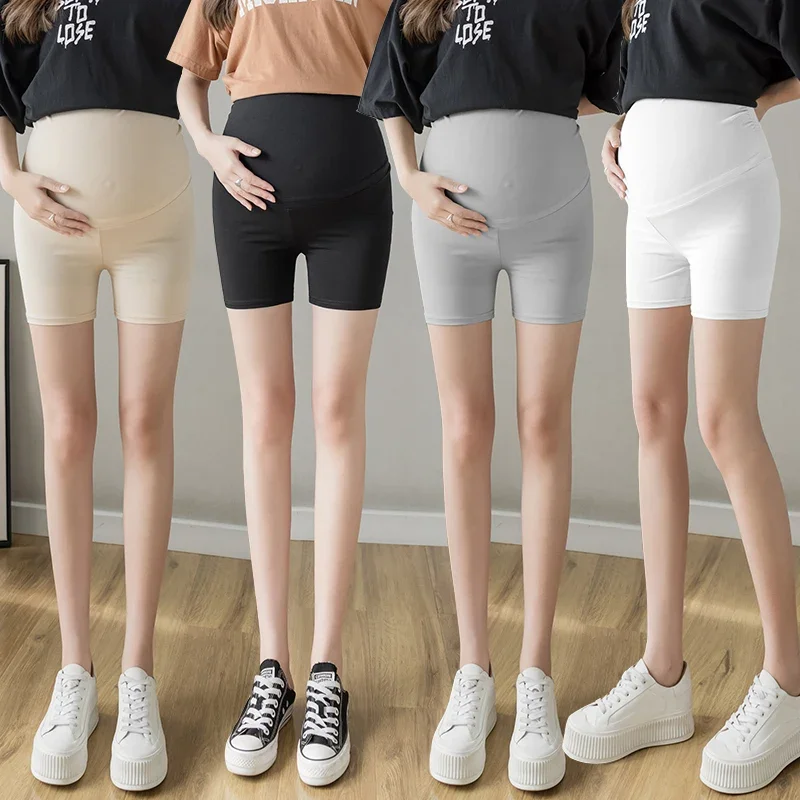 213# Summer Thin Stretch Ice Cool Maternity Hot Shorts Elastic Belly Underpants Clothes for Pregnant Women Pregnancy Yoga Pants
213# Summer Thin Stretch Ice Cool Maternity Hot Shorts Elastic Belly Underpants Clothes for Pregnant Women Pregnancy Yoga Pants
