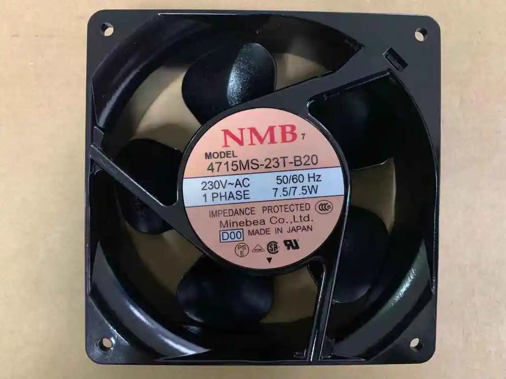 Вентилятор NMB Technologies 4715ms-23t-b20, 119 мм, В переменного тока, куб ФТ/мин, 32 дБ
Вентилятор NMB Technologies 4715ms-23t-b20, 119 мм, В переменного тока, куб ФТ/мин, 32 дБ