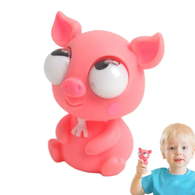 

Cartoon Animal Squeeze Toy Antistress Animal Doll Pop Out Toys Tricky Squeeze Popping Out Eyes Cute Funny Sensory Toy Gifts